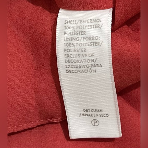 Rebecca Minkoff Ariel Tiered Ruffle Dress, Red/Coral, size 4 - Picture 13 of 16